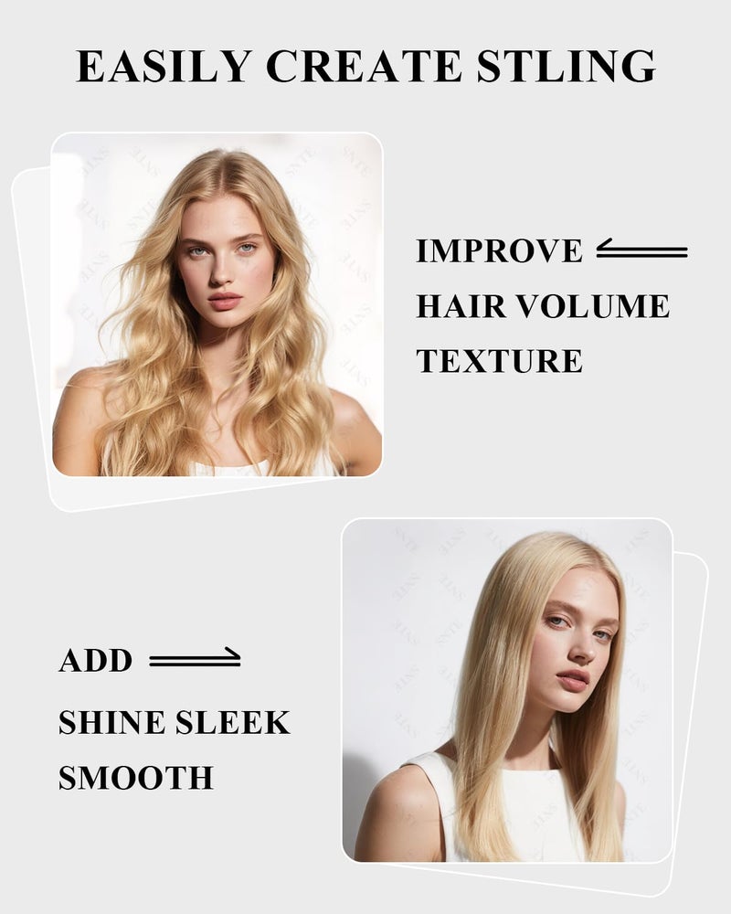 Samnyte Boar Bristle Slick Back Hair Brush - Smooths Flyaways, Frizz Control - Soft Smoothing Hairbrush to Create Sleek Ponytails, Buns & Styling Edges - Teasing Brush for Women & Men with Fine/Medium Hair - Image 2